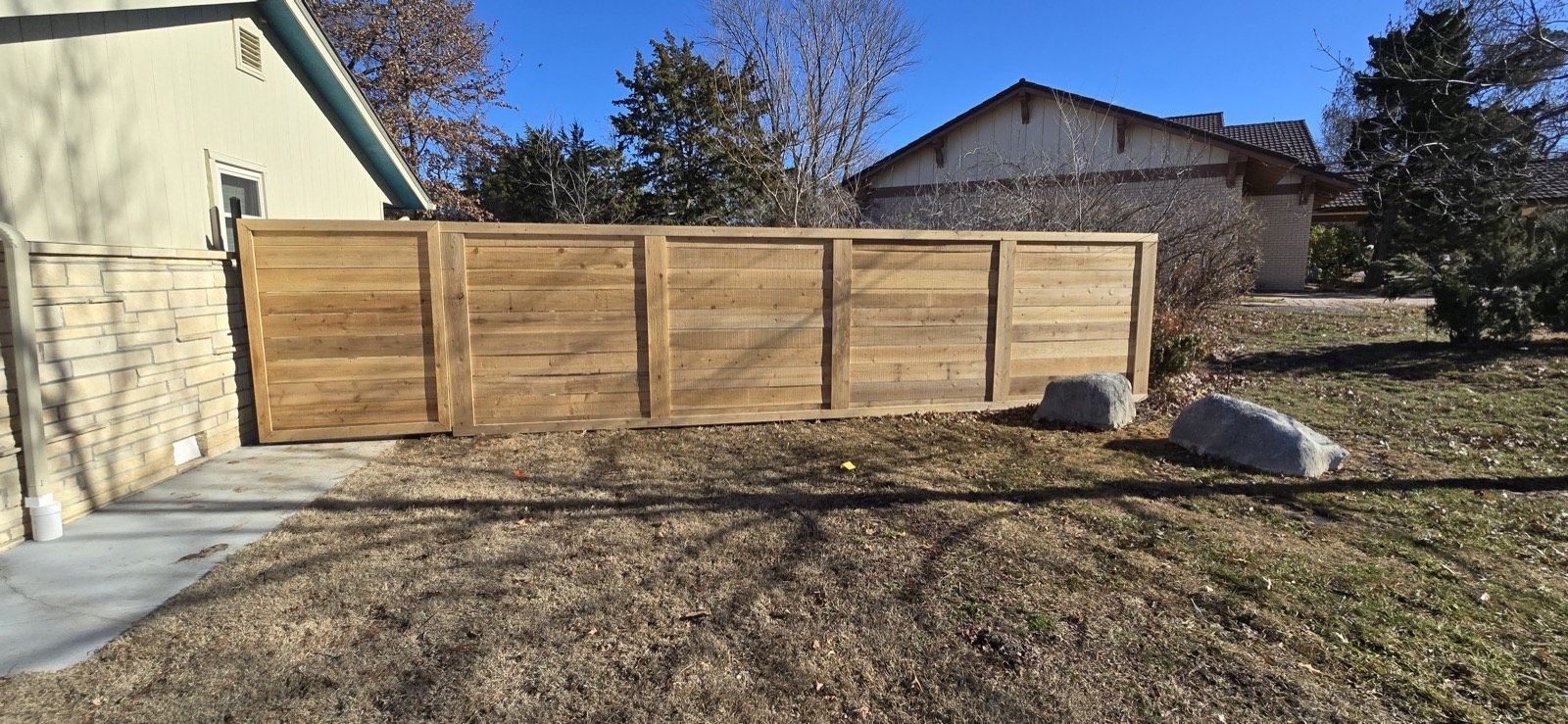 Completed Elite Fencing and Decks project 7