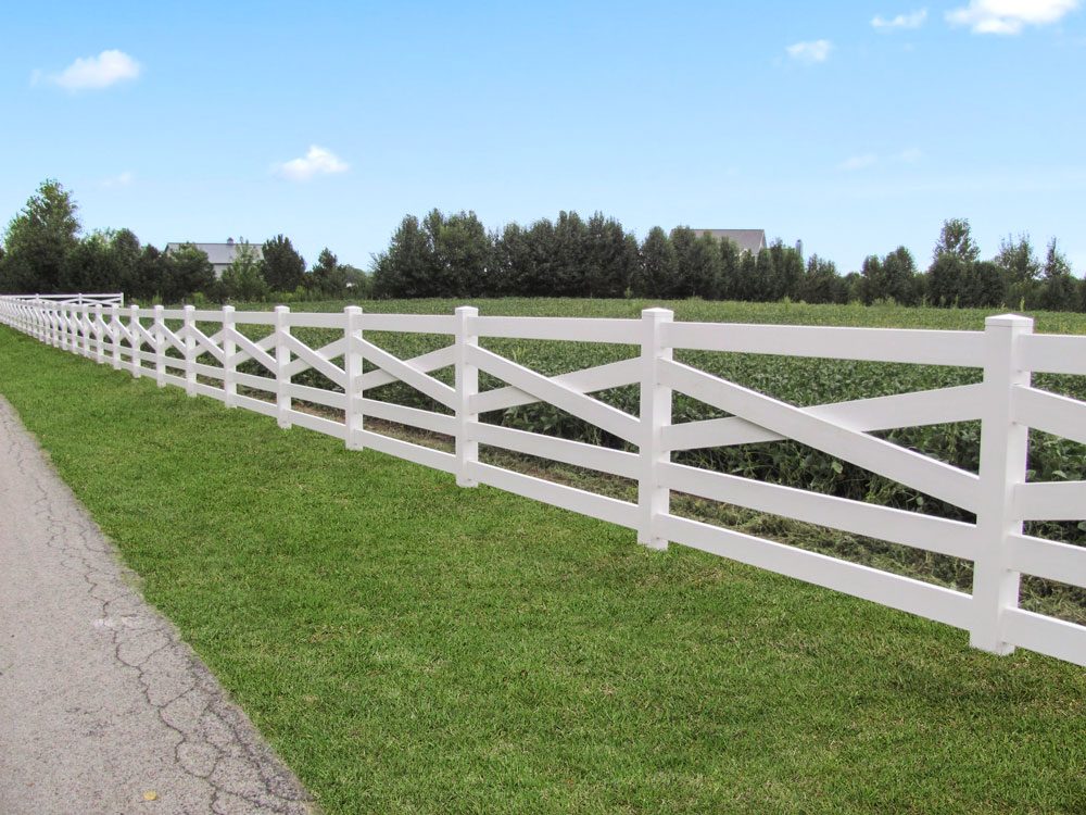 Ranch style fence